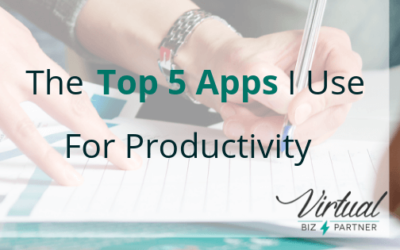 The Top 5 Apps I Use For Productivity