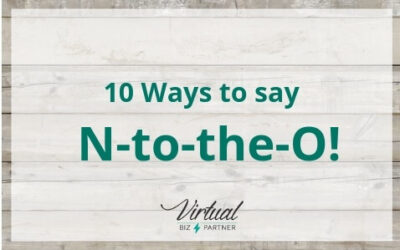 10 Ways to say N-to-the-O
