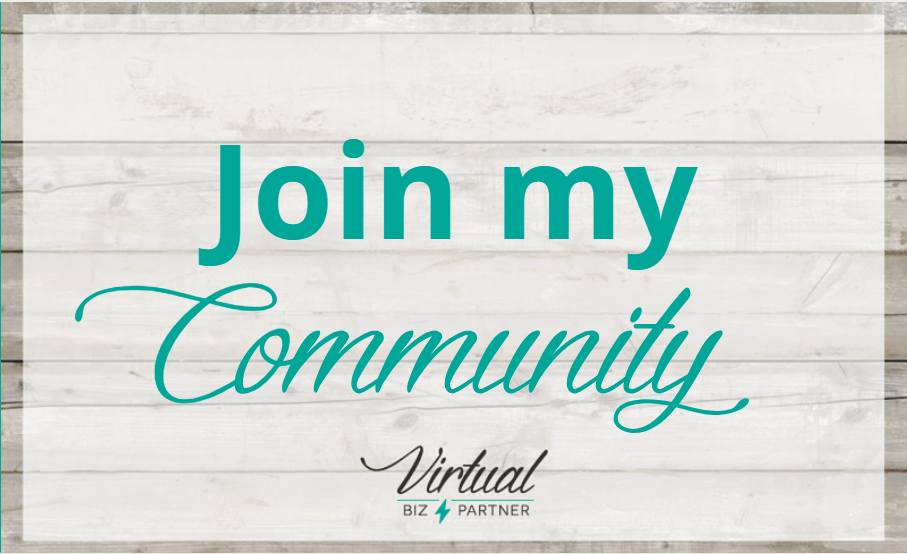 Join My Community!