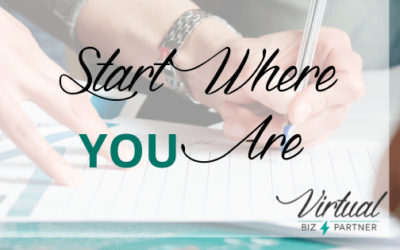 Start Where You Are